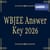 WBJEE Answer Key 2026: Check Expected Date, Download PDF, Steps to Challenge